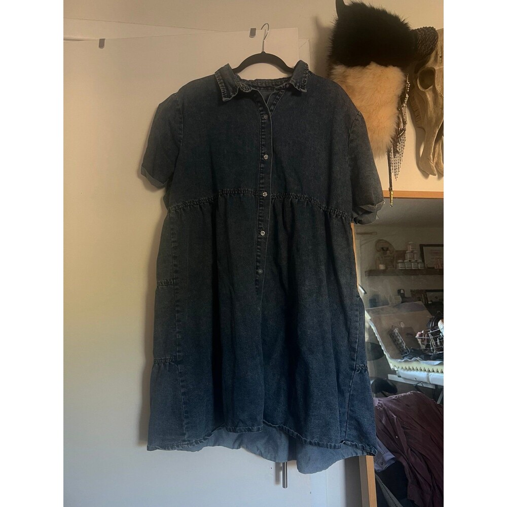Denim dress